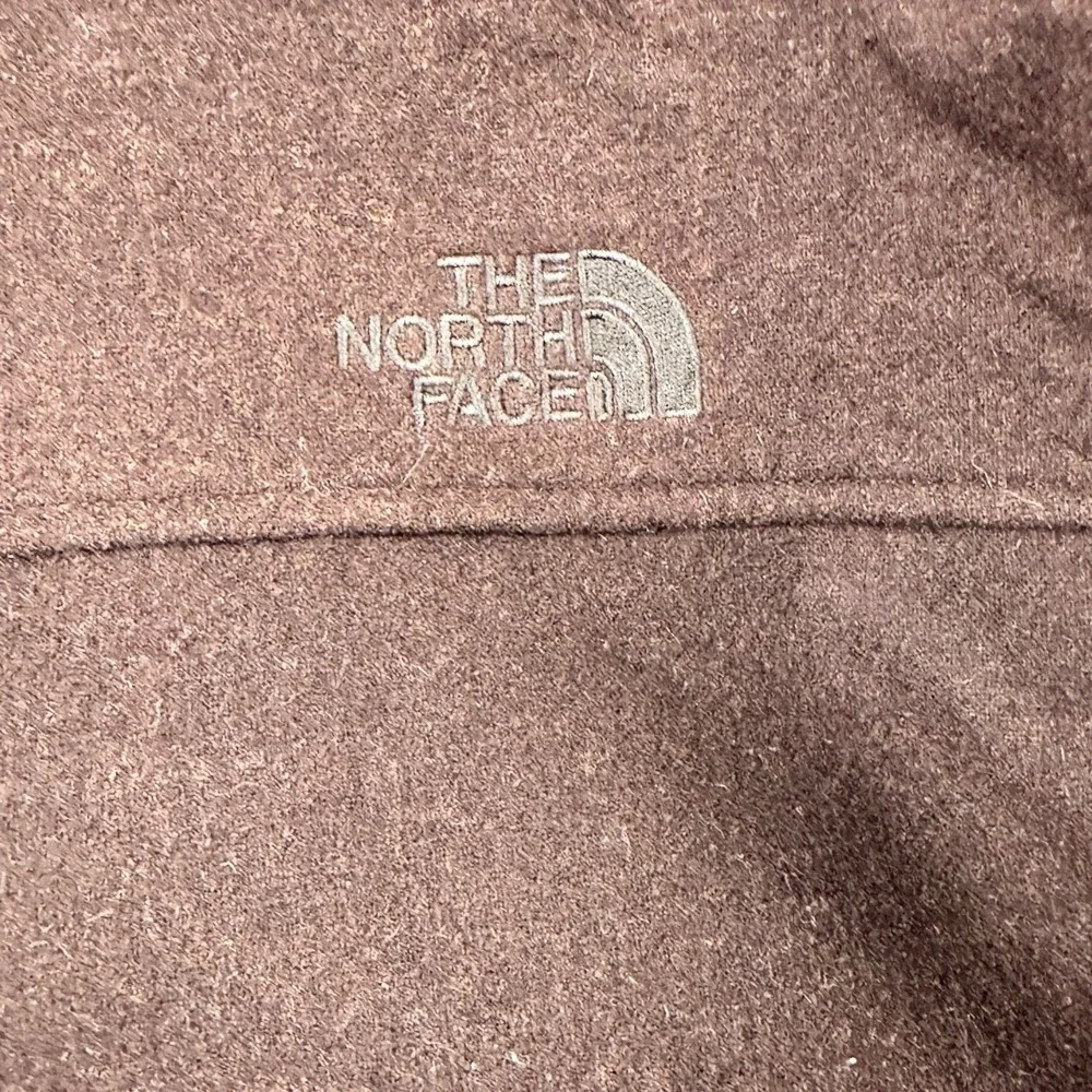 The North Face Brown‎ Full Zip Jacket Wool Polyester Nylon Blend Men's Size XL